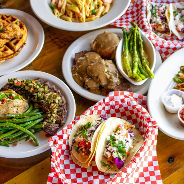 Dining room at Mouton's Bistro & Bar in Cedar Park
