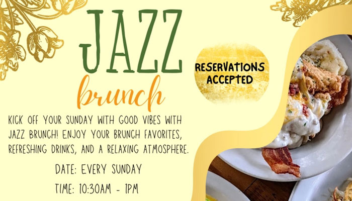 Sunday jazz brunch